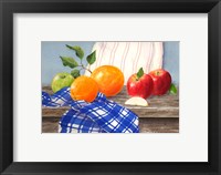 Apples To Oranges Framed Print
