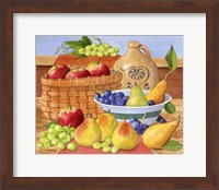 Apples, Grapes & Pears Fine Art Print