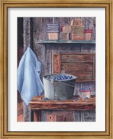 Blueberries And Pint Boxes Fine Art Print
