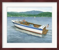 Chris Craft On The Lake Fine Art Print