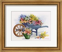 Flower Cart Fine Art Print