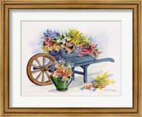 Flower Cart Fine Art Print