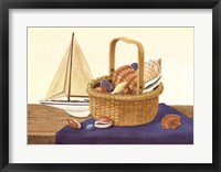 Nantucket Basket & Shells Fine Art Print