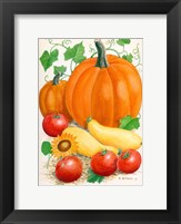 Pumpkins, Tomatoes and Squash Fine Art Print