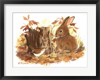 Wren & Bunny Fine Art Print