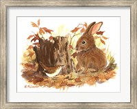 Wren & Bunny Fine Art Print