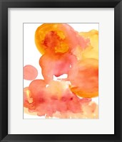 Fire Water I Framed Print