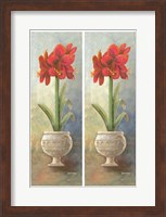 2-Up Amaryllis Vertical Fine Art Print