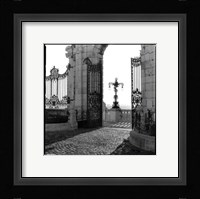 Gates to the Royal Palace, Budapest Fine Art Print
