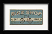 Bike Shop I Framed Print
