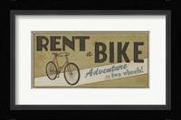 Bike Shop II Framed Print