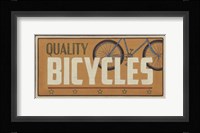 Bike Shop III Framed Print