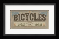 Bike Shop IV Framed Print