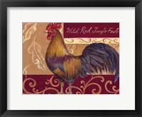 Rustic Roosters II Fine Art Print