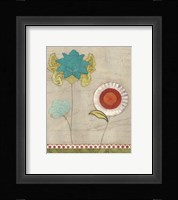 Petal Patterns I Framed Print
