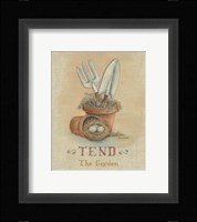 Garden Series in Linen IV Fine Art Print