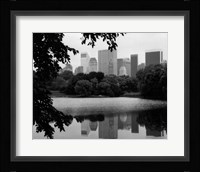 NYC Skyline X Framed Print