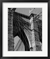 Bridges of NYC III Framed Print