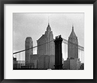 Bridges of NYC VI Framed Print