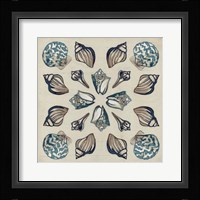 Coastal Kaleidoscope IV Framed Print