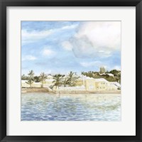 Bermuda Shore II Framed Print