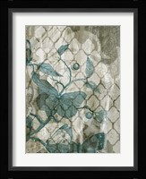 Arabesque Butterflies V Framed Print