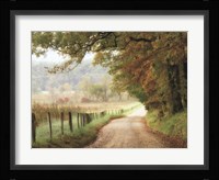 Autumn on a Country Road Fine Art Print