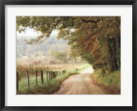 Autumn on a Country Road Fine Art Print
