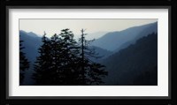 High Country Silhouette I Framed Print