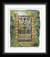 Iron Gate I Framed Print