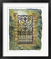 Iron Gate I Framed Print