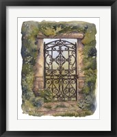 Iron Gate III Framed Print