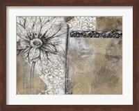 Collage Fleur I Fine Art Print
