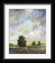 Amber Glow I Framed Print