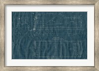 Train Blueprint III Fine Art Print