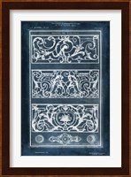 Ornamental Iron Blueprint II Fine Art Print