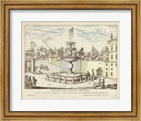 Fountains of Rome III Fine Art Print