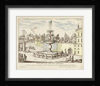 Fountains of Rome III Fine Art Print