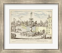 Fountains of Rome III Fine Art Print