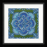 Rhapsody Tile II Framed Print