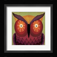Owl WOW Framed Print