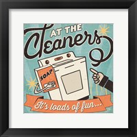 The Cleaners II Framed Print