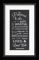 Purpose Fine Art Print
