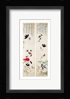 Butterflies - script Fine Art Print