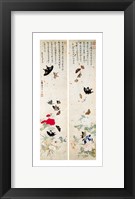 Butterflies - script Fine Art Print