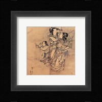 Painting of the Nineteen Iimmortals I Fine Art Print