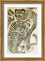 Korean Folk Tiger Fine Art Print
