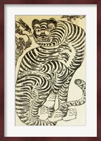 Korean Folk Tiger Fine Art Print