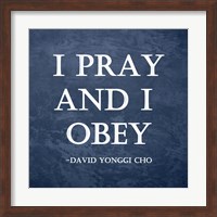 I Pray Fine Art Print