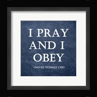 I Pray Fine Art Print